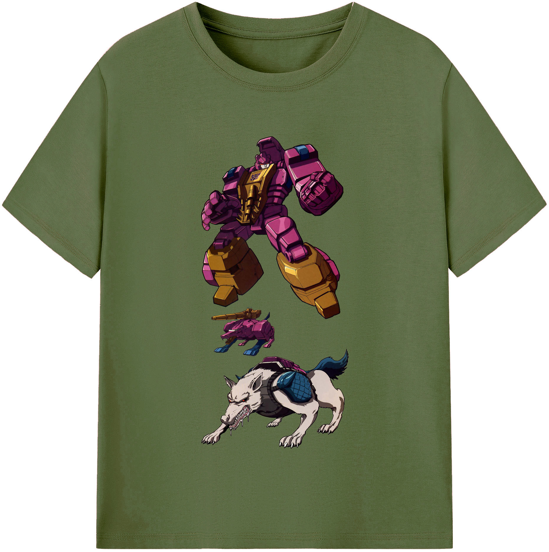 （画像用）  綿100％半袖Tシャツ（フロントプリント）